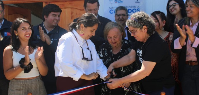 Gobierno inaugura en Quirihue nuevo Centro Comunitario de Cuidados en la Región de Ñuble