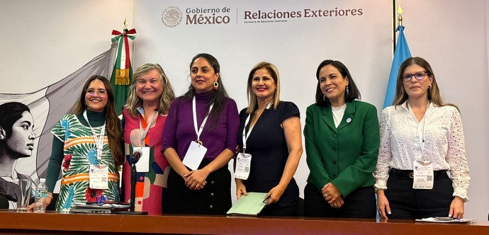 Subsecretaria Francisca Gallegos participa en XVI Conferencia Regional sobre la Mujer de América Latina y el Caribe