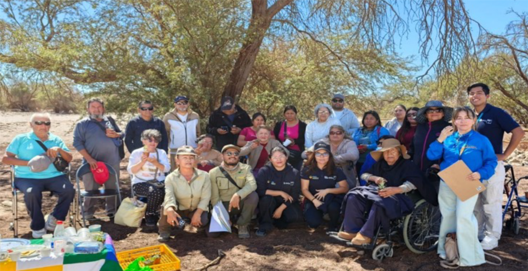 PRLAC Pozo Almonte y CONAF realizan taller de autocuidado para personas cuidadoras