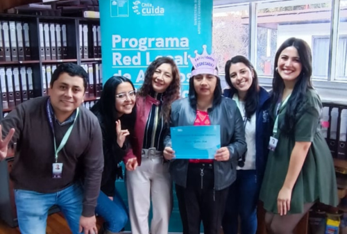 Pamela y Susana egresan del Programa Red Local de Apoyos y Cuidados tras mejorar situación de dependencia en Valdivia