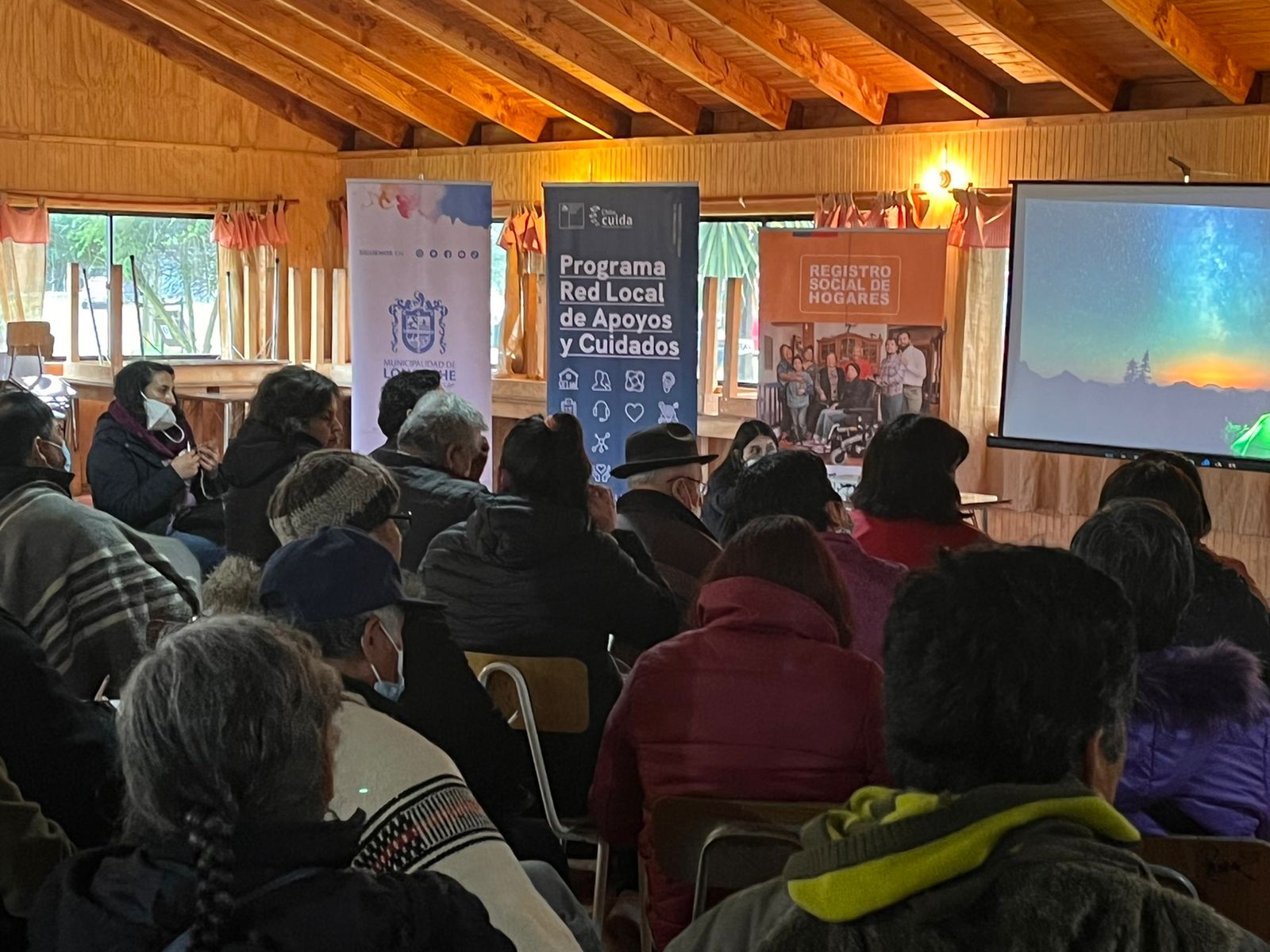 Red Local de Apoyos y Cuidados y municipio de Loncoche realizaron Trawün junto a comunidades Mapuche